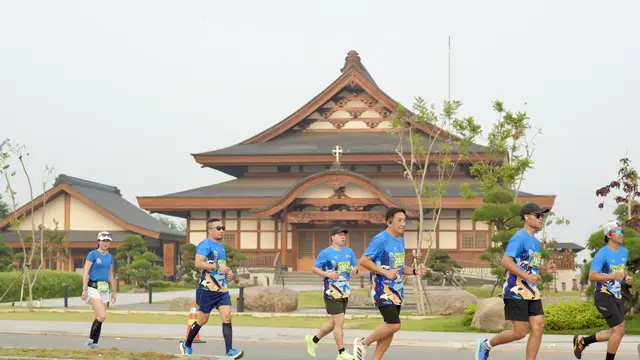 Suasana ajang Isoplus Run Series 2024 di Jakarta yang digelar di Community Park Pantai Indah Kapuk 2 pada 6 Oktober 2024. (Foto: Dok. Istimewa)