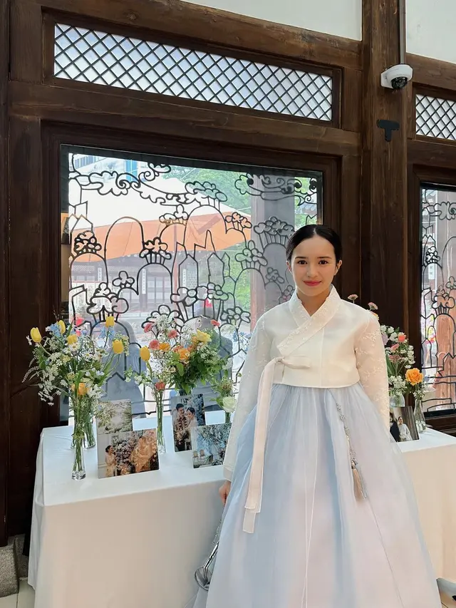 Potret Beby Tsabina hadiri anniversary pernikahan calon kakak ipar (Sumber: Instagram/@bebytsabina)