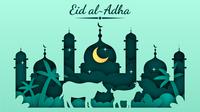 Ilustrasi Iduladha, Idul Adha. (Image by Freepik)