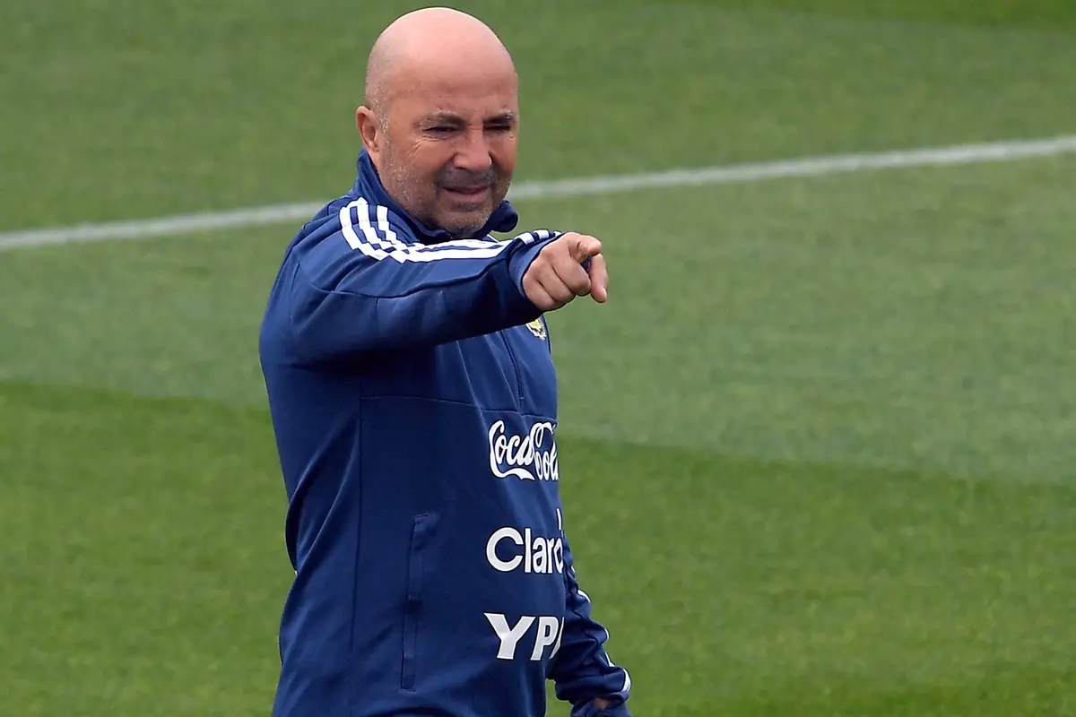 FOTO: Hadapi Piala Dunia, Argentina Latihan di Markas Barcelona