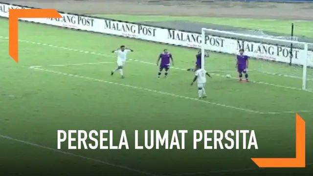 VIDEO: Persela Lamongan Lumat Persita Tangerang 2-0