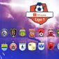 Shopee Liga 1 2019 Logo Klub (Bola.com/Adreanus Titus)