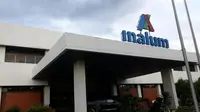 Kantor Pusat PT Indonesia Asahan Alumunium (Inalum) di Kuala Tanjung Sumatera Utara. (Ilyas/Liputan6.com)
