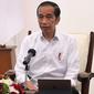 Di Istana Merdeka Jakarta, Selasa (6/4/2021), Presiden Joko Widodo (Jokowi) memberikan arahan terkait penanganan bencana Nusa Tenggara Timur (NTT) dan Nusa Tenggara Barat (NTB) akibat Siklon Tropis Seroja. (Biro Pers Sekretariat Presiden/Lukas)