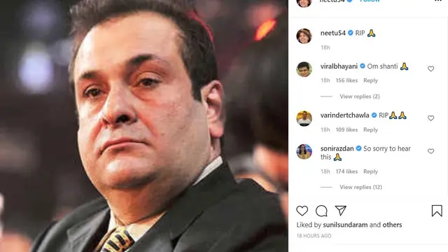 Unggahan aktris Neetu Kapoor, ipar Rajiv Kapoor. (Instagram/ neetu54)