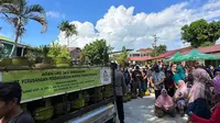 Operasi pasar digelar Pertamina Patra Niaga Regional Kalimantan bersama pemerintah daerah di lima kecamatan di Kota Balikpapan.