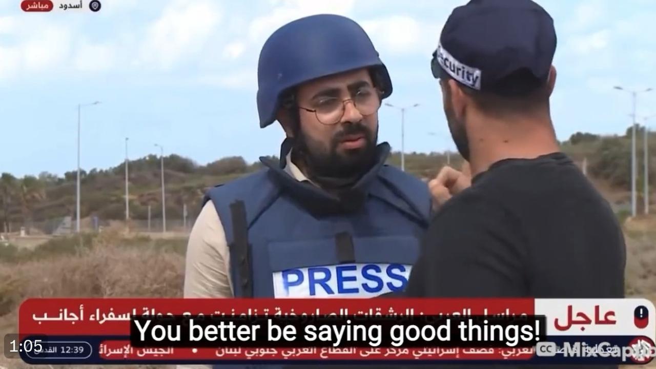 Viral Jurnalis Diintimidasi Polisi Israel Saat Siaran Langsung, Ancam Bakal Hancurkan Gaza hingga Debu