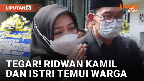 VIDEO: Sedih, Belasungkawa Warga untuk Ridwan Kamil dan Istri