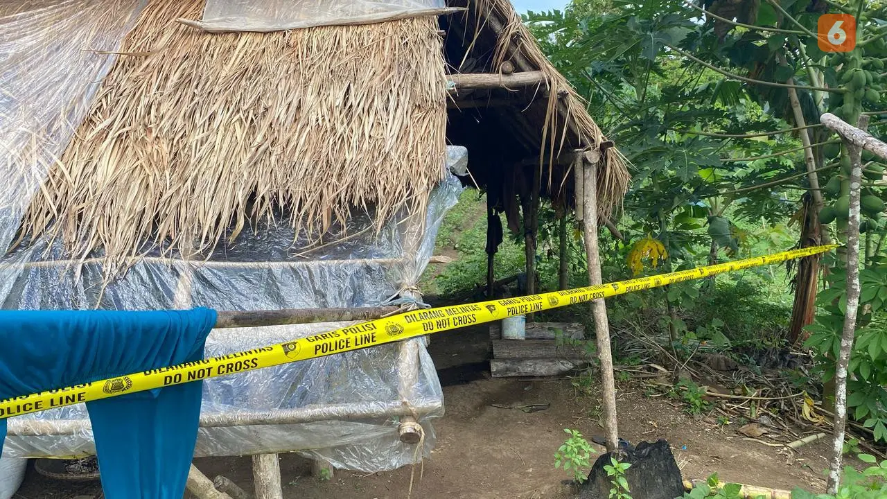 Lokasi petani tewas diduga tertembak peluru nyasar di kawasan perhutani di Kecamatan Tegalbuleud Kabupaten Sukabumi. (Liputan6.com/Istimewa).
