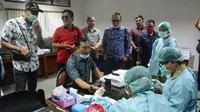 Anggota DPRD Bali menjalani rapid test