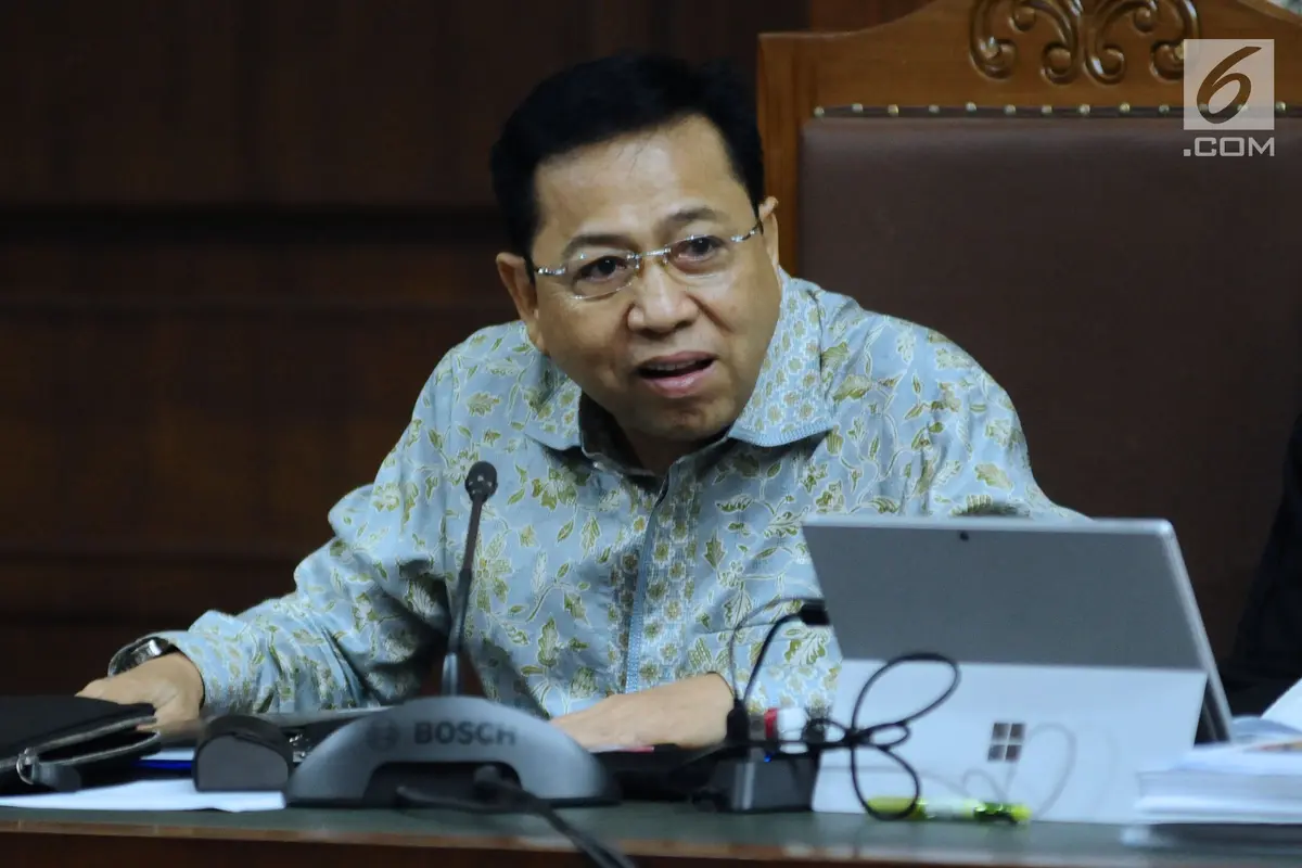 Lanjutan Sidang Setya Novanto
