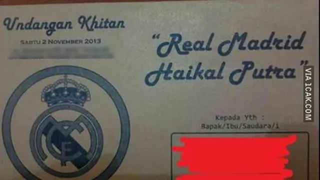 6 Undangan Tasyakuran Nyeleneh Ini Bikin Tepuk Jidat