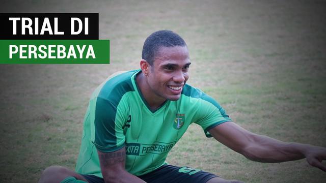 Berita video striker tim nasional Timor Leste, Pedro Henrique Oliveira, yang kini sedang jalani trial di Persebaya Surabaya.