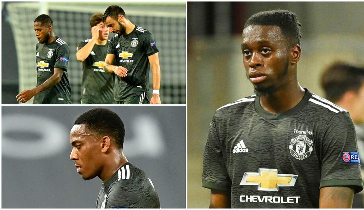 Manchester United memastikan nihil gelar musim ini setelah tersingkir dengan menyakitkan dari Sevilla di semifinal Liga Champions. Berikut tampang kusut pemain Manchester United tadi malam.