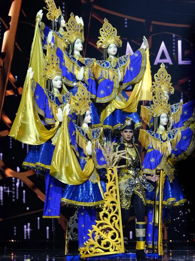 Pakai Kostum Seberan 50 Kg, Ini 7 Potret Miss Grand Malaysia Tampil Curi Perhatian