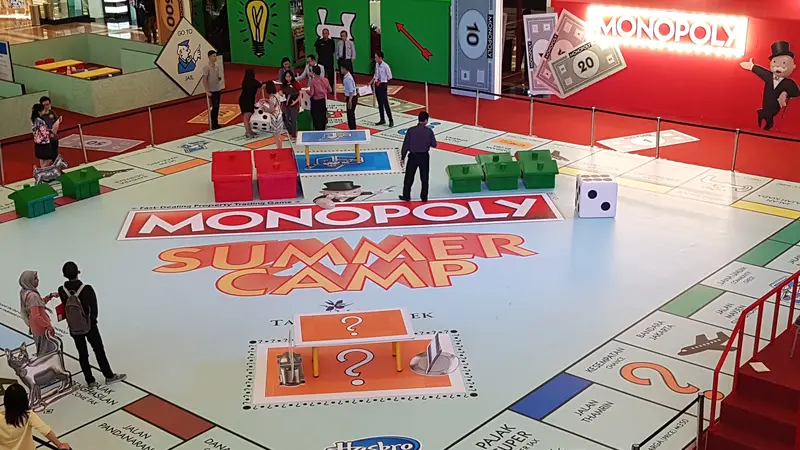 Mengintip Keseruan Bermain Monopoli Terbesar Se-Asia di Mall Taman Anggrek