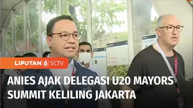 VIDEO: Anies Baswedan Ajak Delegasi U20 Naik MRT dan Sambangi Lokasi Citayam Fashion Week