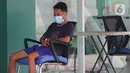 17/2/2022). Kasus positif COVID-19 di Kota Tangerang terus mengalami penurunan kasus dari 2000 kasus perhari menjadi 1000 kasus perhari. (merdeka.com/Arie Basuki)