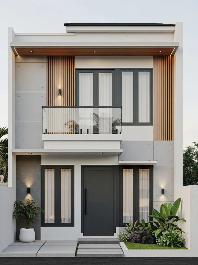 6 Desain Rumah Ukuran 6x8 Meter yang Fungsional, Solusi Hunian Minimalis Modern