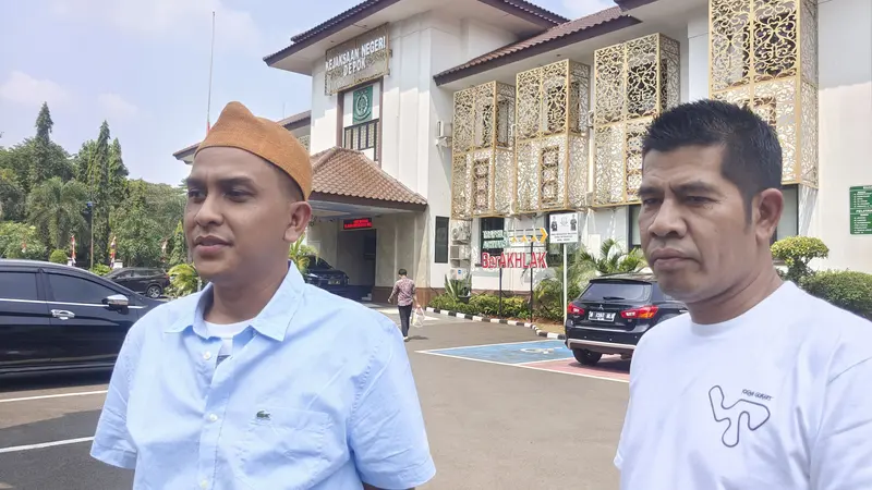 Kasi Intel Kejari, Muhammad Ubaidillah bersama Kasi Pidsus Kejari Depok, Mochtar Arifin saat ditemui di Kejari Depok