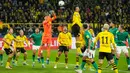 Borussia Dortmund meraih hasil positif pada pekan keempat Grup F Liga Champions 2023/2024. (AP Photo/Martin Meissner)