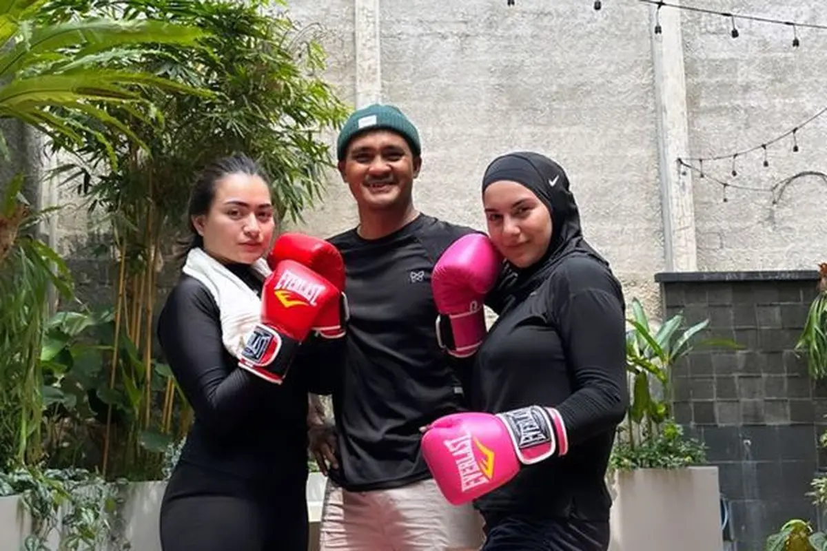 6 Potret Nathalie Holscher dan Irish Bella Seru Latihan Boxing Ini Tuai Sorotan