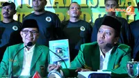 Rapimnas digelar setelah Ketua Umum PPP, Suryadharma Ali berkoalisi dengan Prabowo dan memberikan dukungan pada Gerindra pada Pilpres mendatang (Liputan6.com/Johan Tallo)