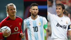 Menjuarai Piala Dunia bersama Tim Nasional merupakan penghargaan tertinggi bagi pesepak bola dunia. Namun nayatanya, tak semua pesepak bola tenar merasakan menjadi juara dunia. (AFP/Kolase Foto AFP)