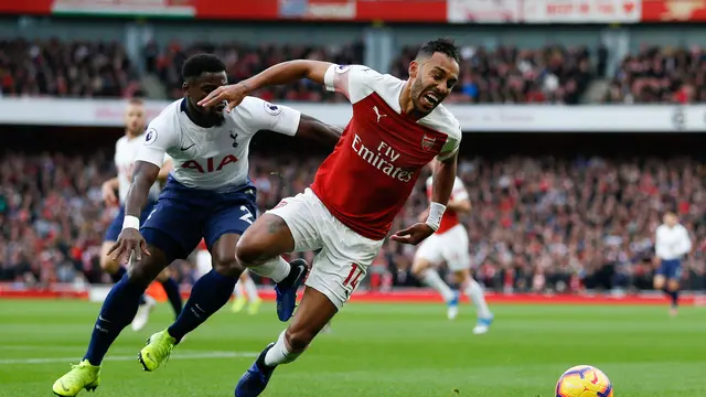 Aubameyang Tampil Gemilang, Arsenal Rajai Derbi London Utara