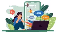 Ilustrasi cyberbullying. (Image by Freepik)