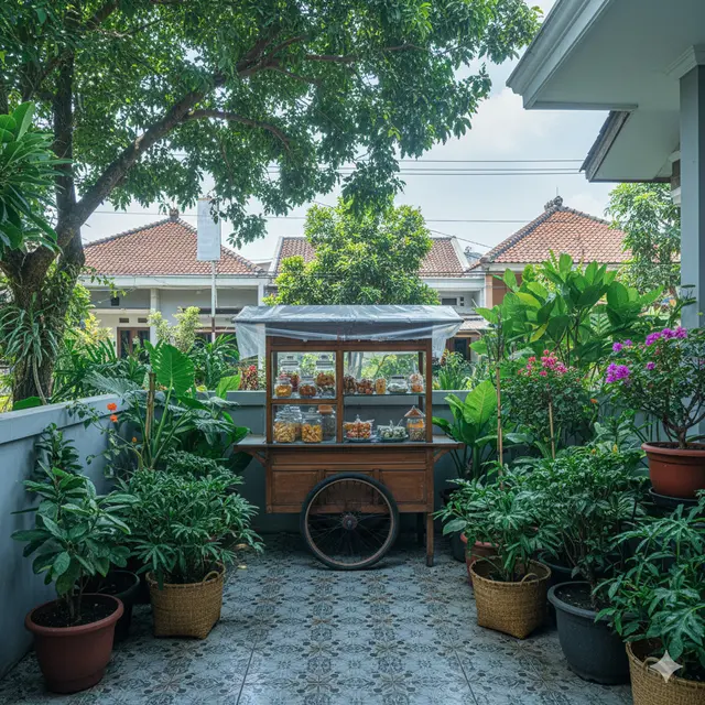Model Teras Rumah untuk Santai dan Jualan