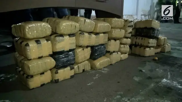 VIDEO: Petugas Jalan Raya Temukan 119 Paket Ganja Ditimbun Jeruk Busuk