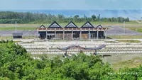 Menteri Perhubungan Budi Karya Sumadi memastikan proyek Bandara Rokot Mentawai bisa beroperasi tahun ini. Bahkan, rencananya Presiden Joko Widodo (Jokowi) akan meninjau langsung pada September 2023 mendatang. (Dok. Kemenhub)