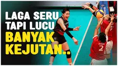 Berita Video, momen laga Red Sparks Vs Indonesia All Stars pada Sabtu (20/4/2024)