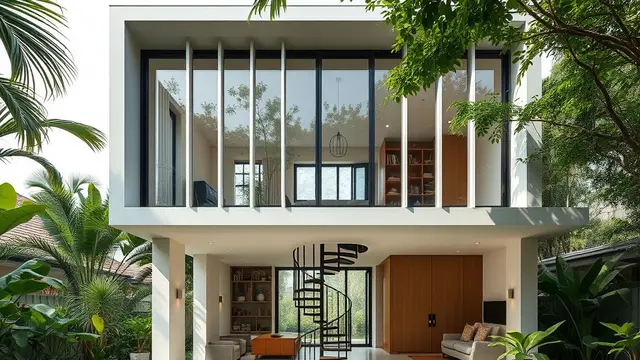 Desain Rumah 3x6 dengan Konsep Open Space