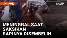 Saksikan Sapi Kurbannya Disembelih, Penjual Tempe di Jember Meninggal Dunia