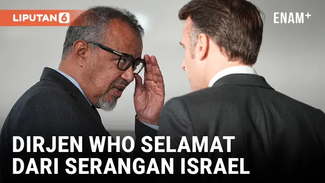 VIDEO: Dirjen WHO Konfirmasi Dirinya Selamat dari Serangan Israel ke Bandara di Ibu Kota Yaman