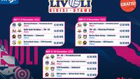Jadwal dan Live Streaming Livoli Divisi Utama Pekan Ini di Vidio, 8-10 November 2022. (Sumber : dok. vidio.com)