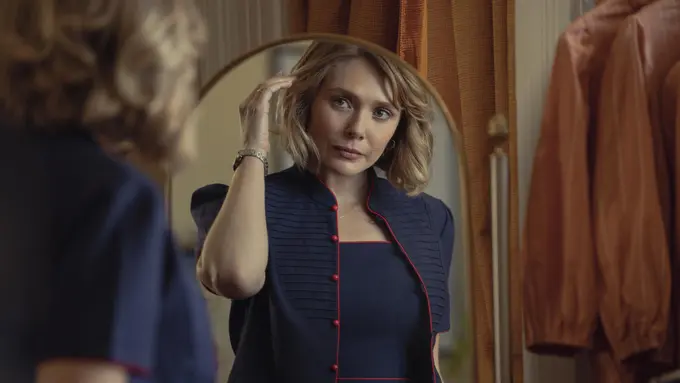 Elizabeth Olsen dalam serial Love & Death. (Foto: HBO)
