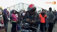 [VIDEO] Pengendara Sepeda Motor Senang Mudik Gratis Naik Kapal
