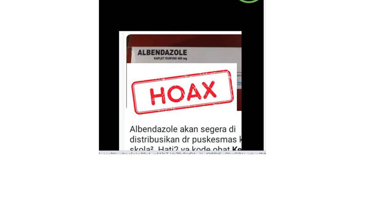 Cek fakta obat cacing