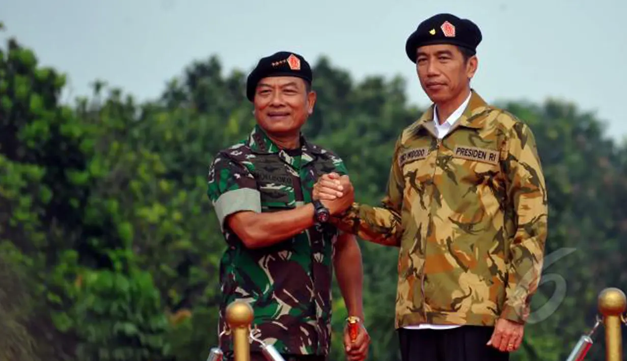 Wah gagahnya Pak Jokowi (Liputan6.com)  