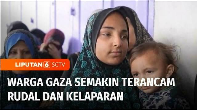 Genosida Israel terus berlanjut di Gaza, Palestina. Selain terancam serangan rudal Israel, warga Palestina di Gaza juga terancam kelaparan, mengingat Israel terus membombardir Gaza.