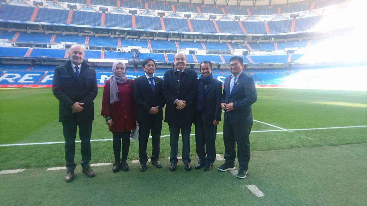 Real Madrid Foundation.