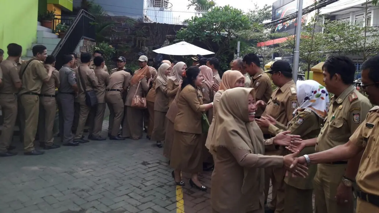 Halal bil Halal PNS Makassar Usai Libur Lebaran