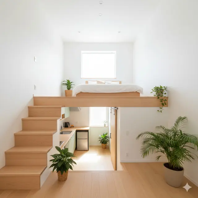 Mezzanine Bergaya Modern Minimalis