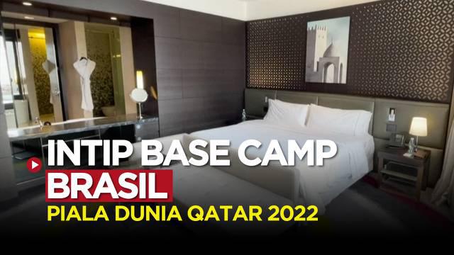 Berita video rilis dari timnas Brasil soal tempat latihan dan hotel selama Piala Dunia 2022 Qatar mendatang.