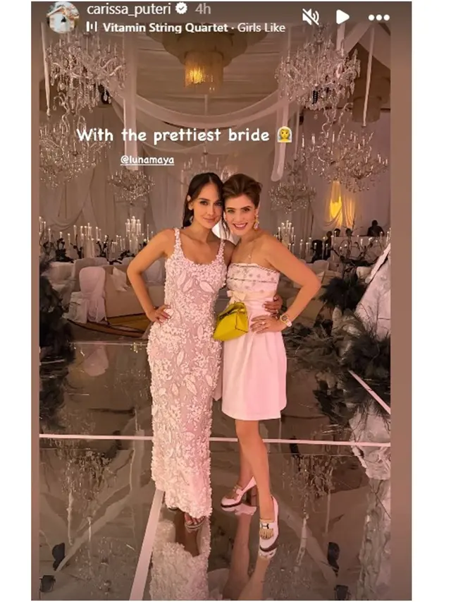 8 Artis Pakai Dress Nuansa Putih untuk Resepsi Luna Maya di Jakarta, Tampil Elegan