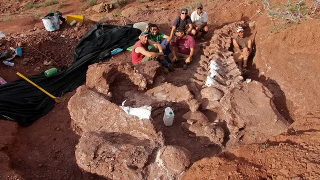 Fosil Dinosaurus Raksasa di Argentina