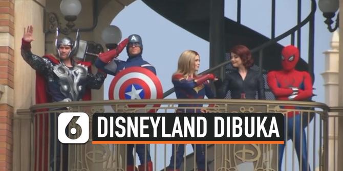 VIDEO: Disneyland Shanghai Dibuka Kembali, Pengunjung Wajib Pakai Masker